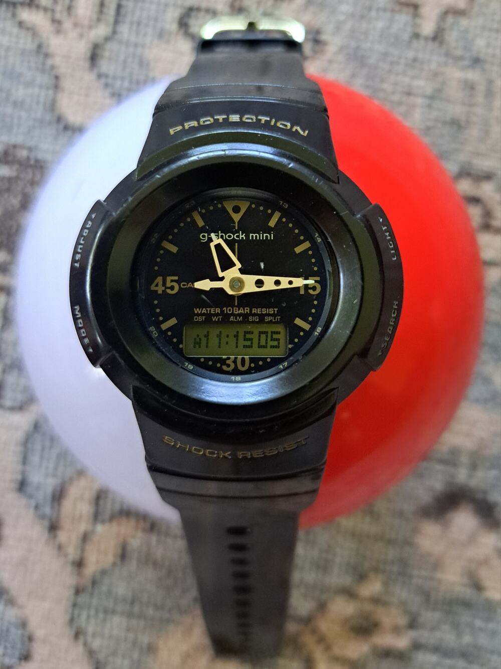 CASIO G-SHOCK Mini GMN-50 Digital Watch Black From Japan